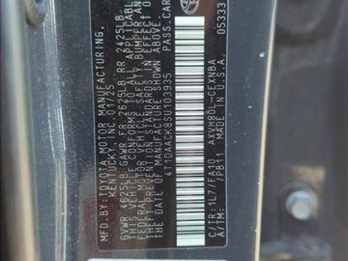 Certified 2025 Toyota Camry LE FWD image 27
