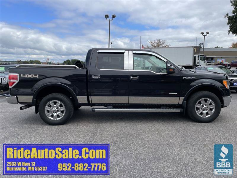 Used 2012 Ford F150 Lariat w/ Lariat Chrome Pkg AWD/4WD image 4