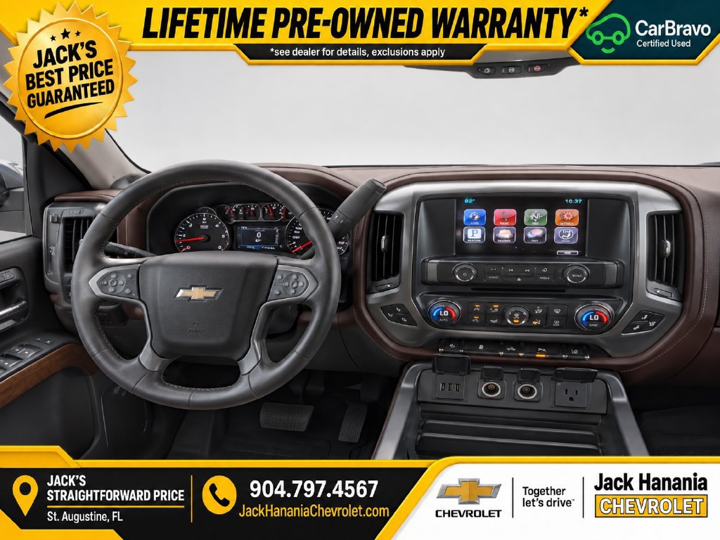 Certified 2015 Chevrolet Silverado 1500 High Country w/ High Country Premium Package AWD/4WD image 12