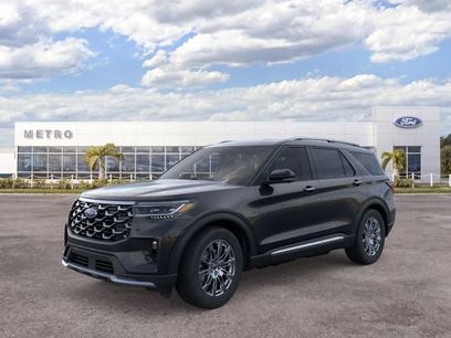 New 2026 Ford Explorer Platinum
