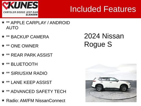 Used 2024 Nissan Rogue S image 3