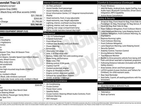 New 2026 Chevrolet Trax LS FWD image 4