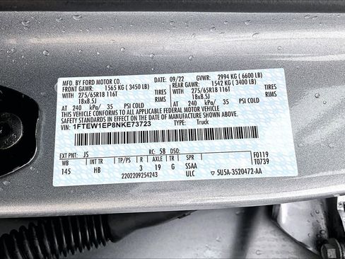 Certified 2022 Ford F150 Lariat image 33