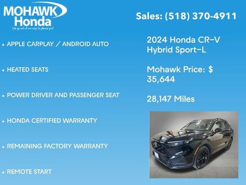 Certified 2024 Honda CR-V Sport-L image 16