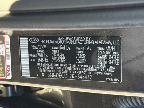 Used 2024 Hyundai Tucson Limited image 38