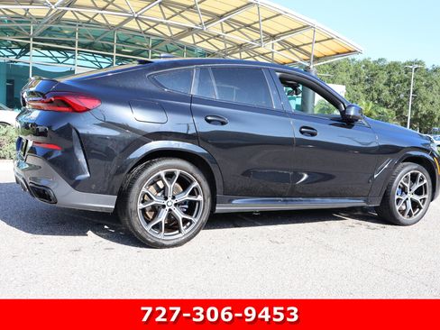 Used 2021 BMW X6 M50i w/ Executive Package AWD/4WD image 8