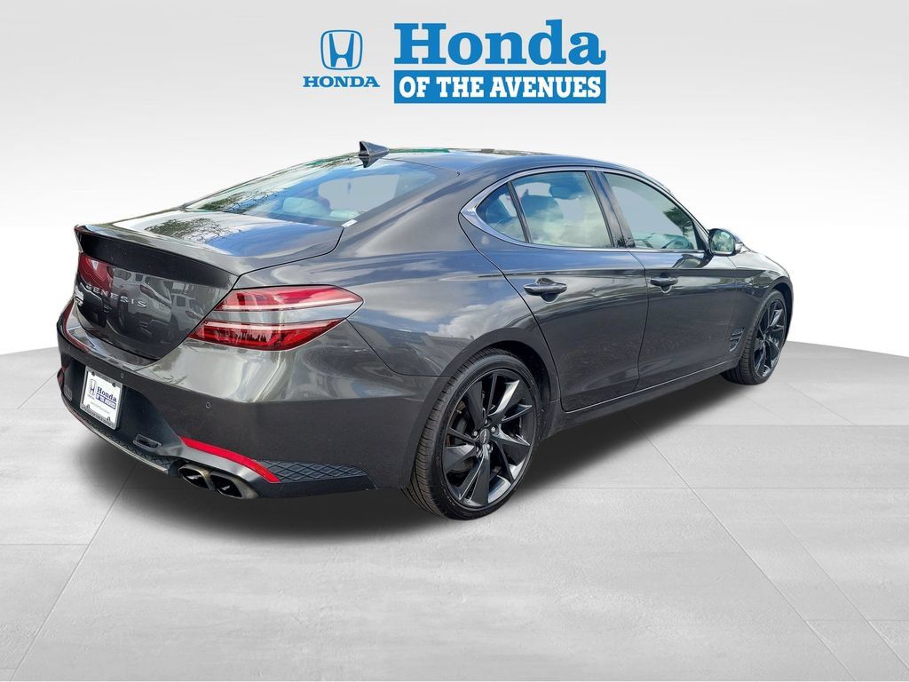 Used 2023 Genesis G70 2.0T w/ Sport Prestige Package RWD image 4