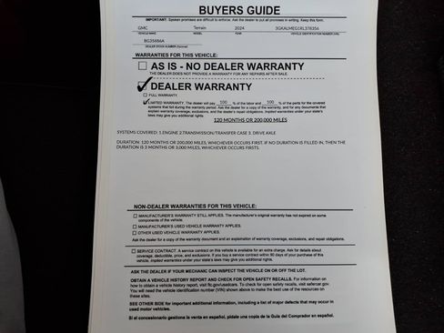 Used 2024 GMC Terrain SLE FWD image 35