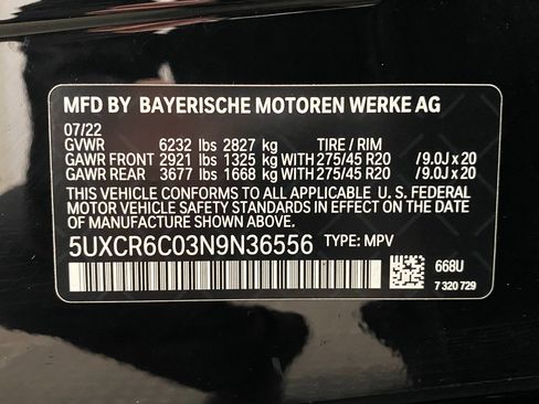 Certified 2022 BMW X5 xDrive40i w/ Premium Package image 36