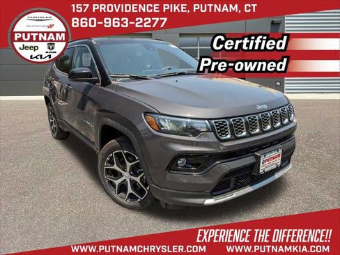 Certified 2024 Jeep Compass Limited w/ Sun and Sound Group image 1
