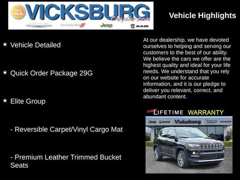 Used 2023 Jeep Compass Limited w/ Elite Group AWD/4WD image 25