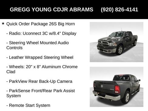 Used 2017 RAM 1500 Big Horn AWD/4WD image 25