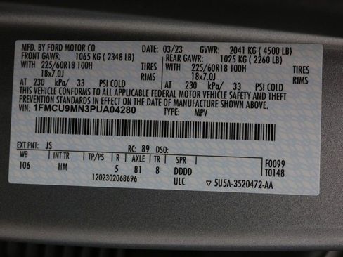 Certified 2023 Ford Escape ST-Line w/ Tech Pack #1 image 26