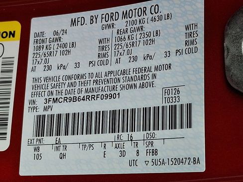 Certified 2024 Ford Bronco Sport Big Bend w/ Convenience Package image 28