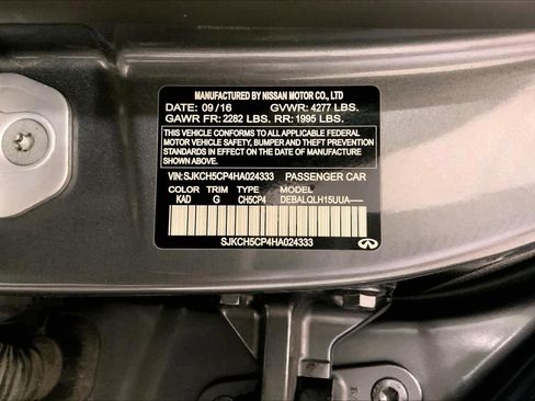 Used 2017 INFINITI QX30 w/ Cargo Package FWD image 36