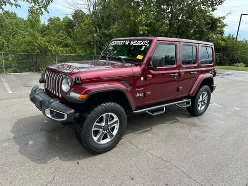 Certified 2021 Jeep Wrangler Unlimited Sahara AWD/4WD image 2