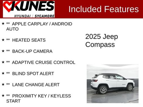 Used 2025 Jeep Compass Limited AWD/4WD image 2