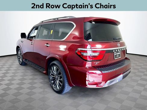 Used 2023 Nissan Armada Platinum w/ Captain's Chairs Package image 7