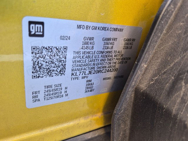 Used 2024 Chevrolet Trax RS w/ Driver Confidence Package FWD image 15