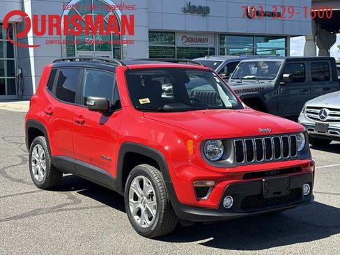 Used 2019 Jeep Renegade Limited w/ UConnect 8.4 Nav Group AWD/4WD image 1