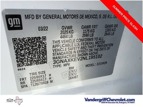 Used 2022 Chevrolet Equinox LT FWD image 29