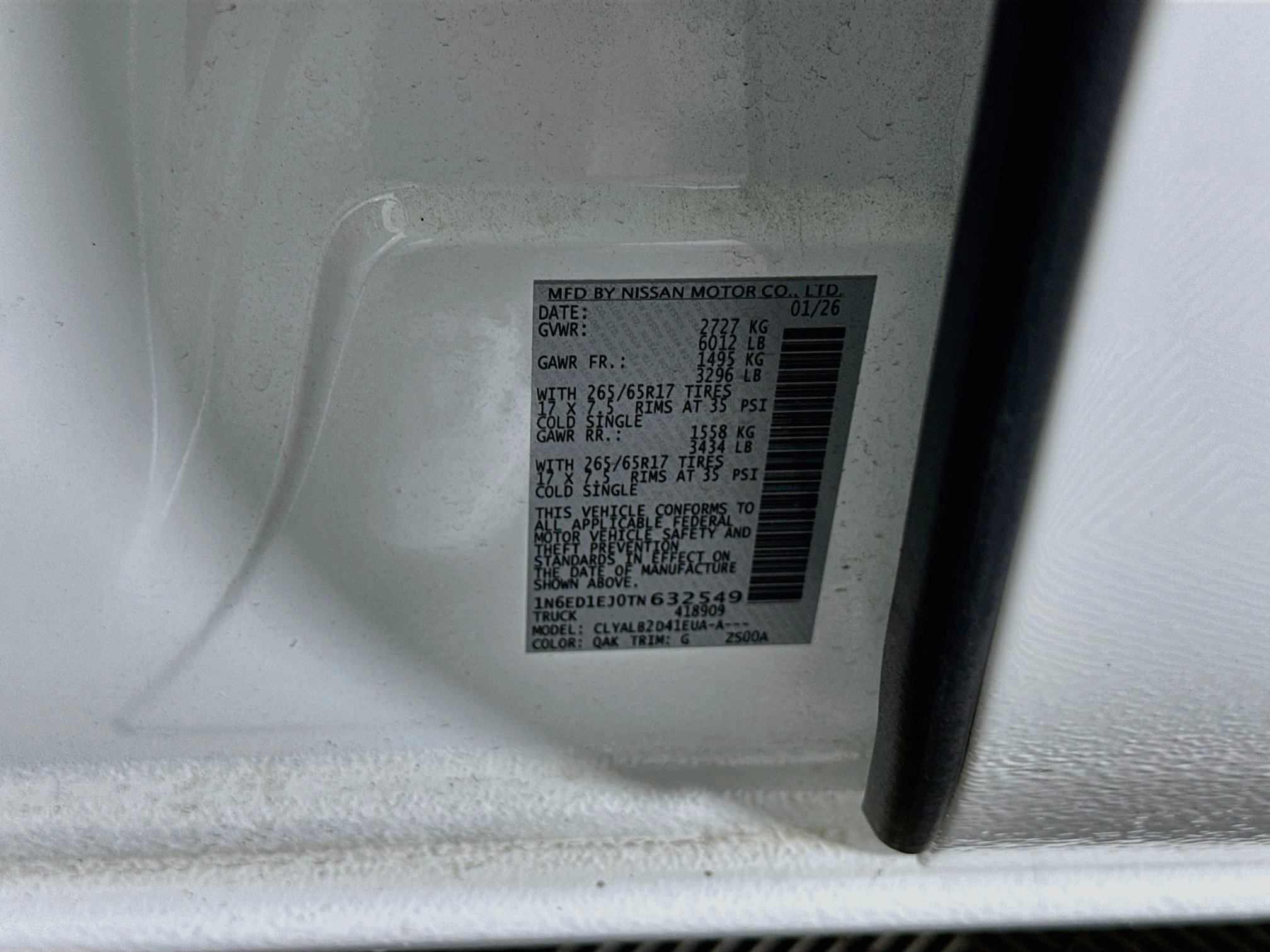 Used 2026 Nissan Frontier SV RWD image 12
