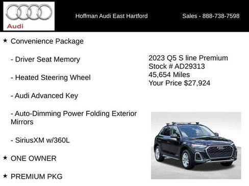 Used 2023 Audi Q5 2.0T Premium w/ Convenience Package AWD/4WD image 6