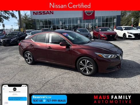 Certified 2023 Nissan Sentra SV image 1