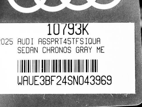 Certified 2025 Audi A6 Premium Plus w/ Premium Plus Package AWD/4WD image 32