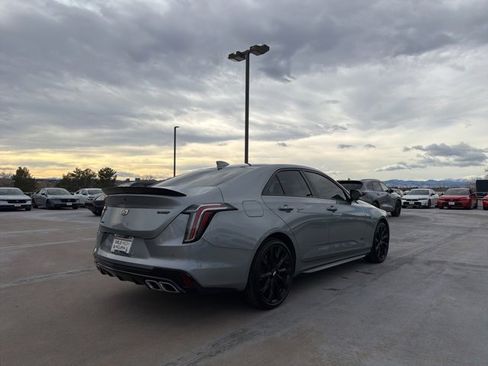 Used 2024 Cadillac CT4 V w/ LPO, ONYX Package image 3