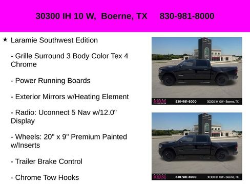Used 2022 RAM 1500 Laramie w/ Laramie Southwest Edition AWD/4WD image 19