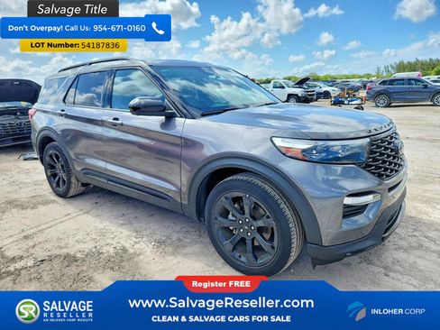 Used 2023 Ford Explorer ST-Line w/ Class IV Trailer Tow Package RWD image 5