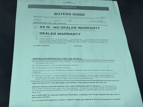 Used 2022 Chevrolet Traverse RS image 44