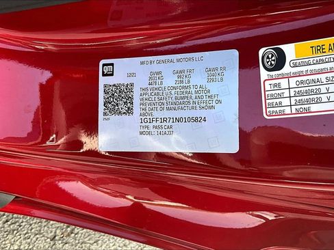 Used 2022 Chevrolet Camaro LT w/ RS Package RWD image 19