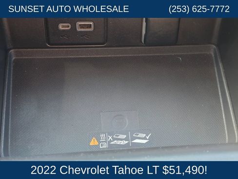 Used 2022 Chevrolet Tahoe LT AWD/4WD image 38