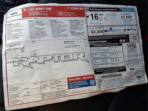 Used 2025 Ford F150 Raptor image 38