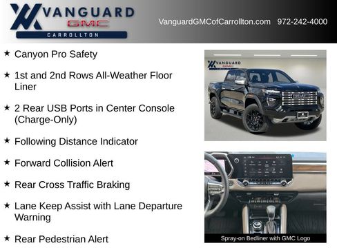 New 2026 GMC Canyon Denali w/ LPO, Denali Black Edition AWD/4WD image 30