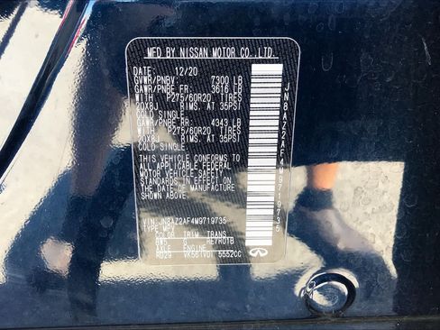Used 2021 INFINITI QX80 Luxe RWD image 37