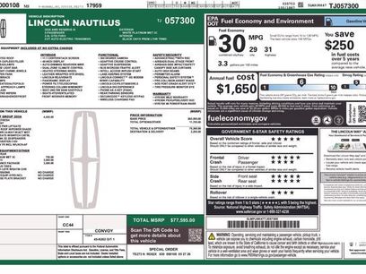 New 2026 Lincoln Nautilus Reserve