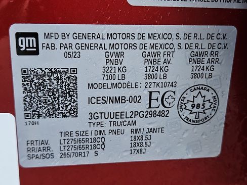 Used 2023 GMC Sierra 1500 AT4 w/ Technology Package image 37