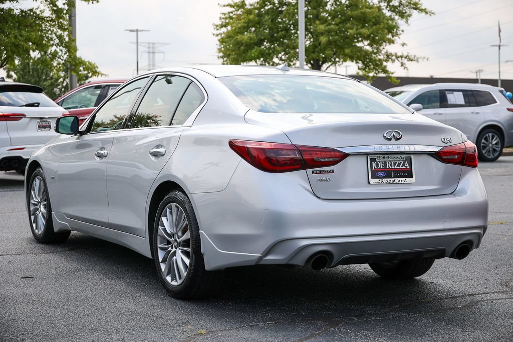 Used 2018 INFINITI Q50 Luxe w/ Essential Package (3.0T Luxe) AWD/4WD image 33