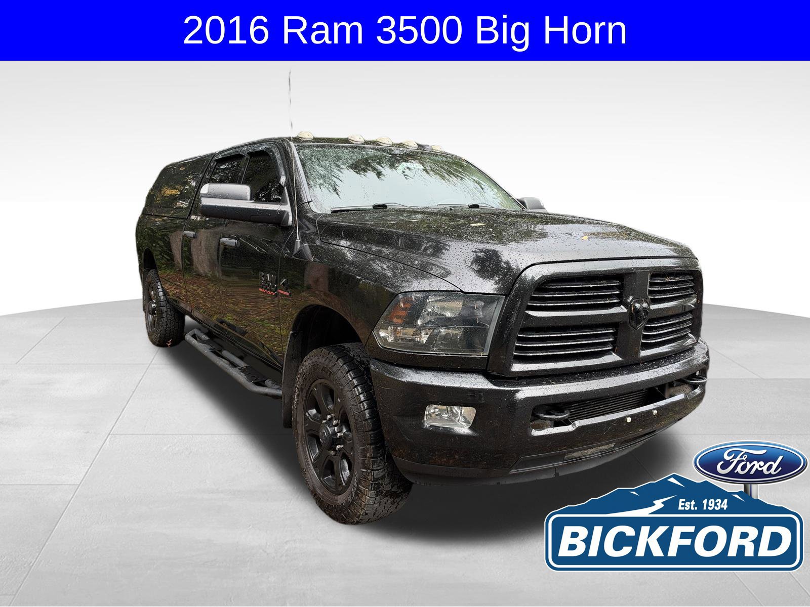 Used 2016 RAM 3500 Big Horn w/ Black Appearance Group AWD/4WD image 1