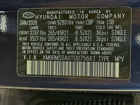 New 2026 Hyundai Palisade Calligraphy image 24