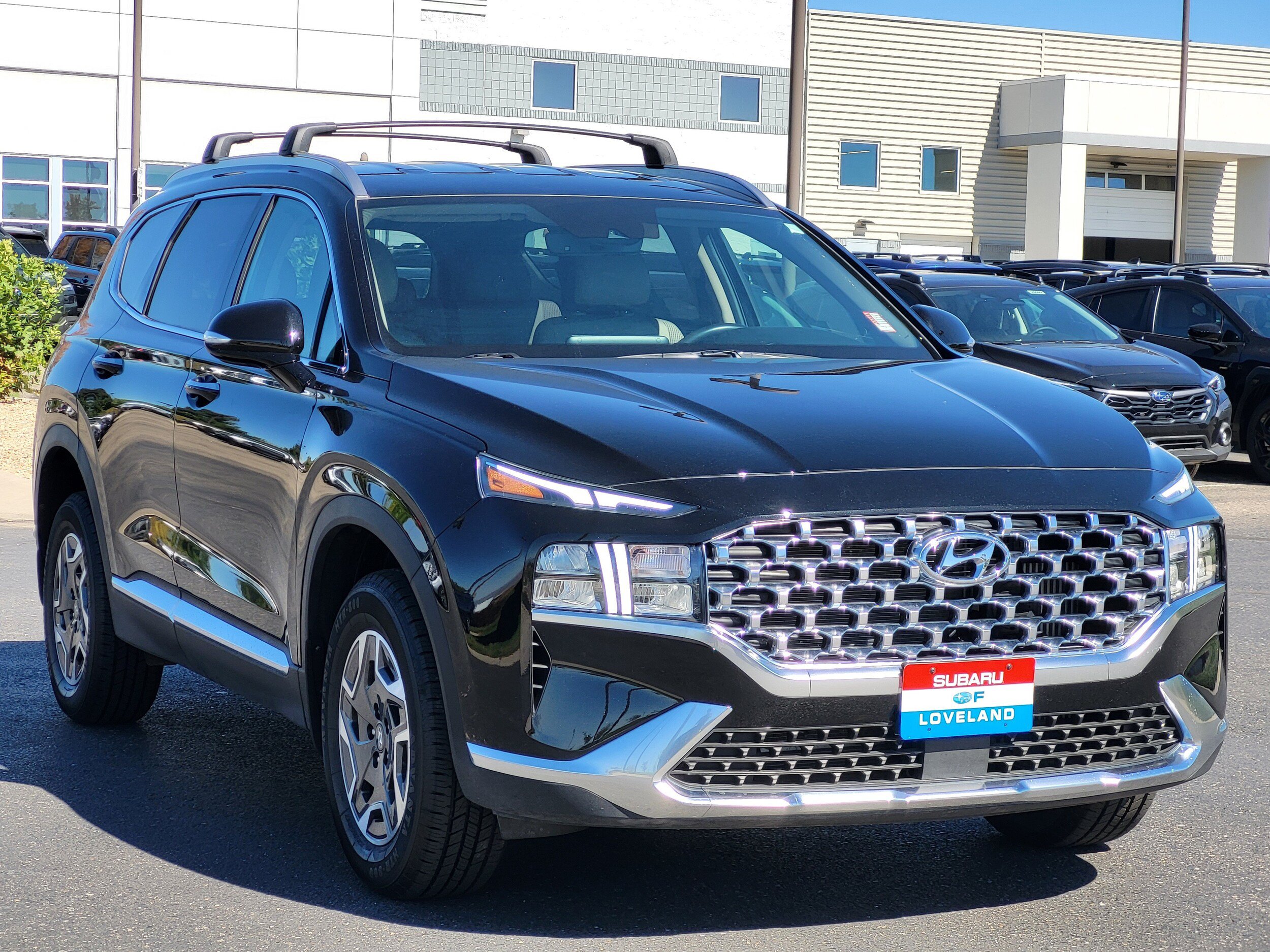 Used 2023 Hyundai Santa Fe Blue AWD/4WD image 3
