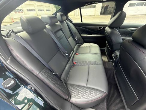 Certified 2023 INFINITI Q50 Red Sport 400 w/ Black Opal Edition RWD image 28