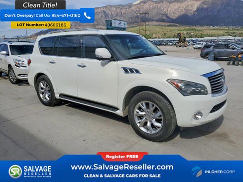 Used 2012 INFINITI QX56 4WD w/ Theater Pkg image 5