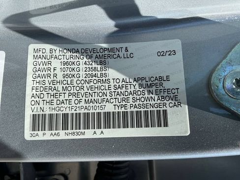 Used 2023 Honda Accord LX image 30