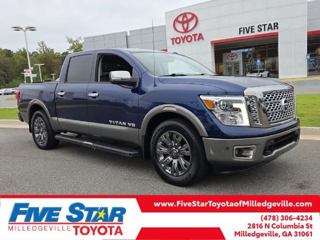Used 2018 Nissan Titan Platinum Reserve w/ Platinum Utility Package RWD image 1