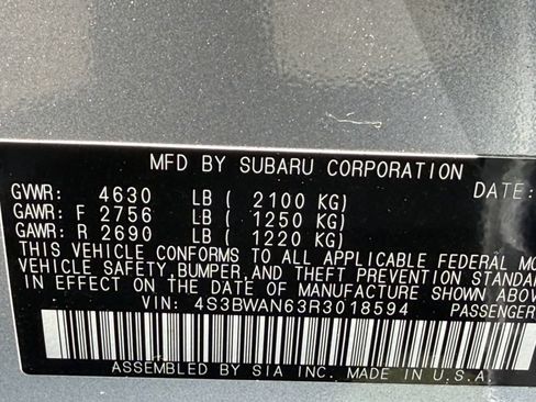 Used 2024 Subaru Legacy Limited AWD/4WD image 29