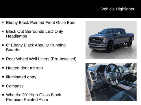 Certified 2022 Ford F250 Lariat w/ Black Appearance Package image 26